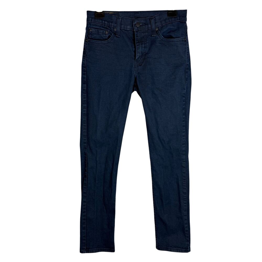 Levi's 511 Jeans Men 29x32 Blue Denim Stretch All Seasons Slim Low-Rise Straight